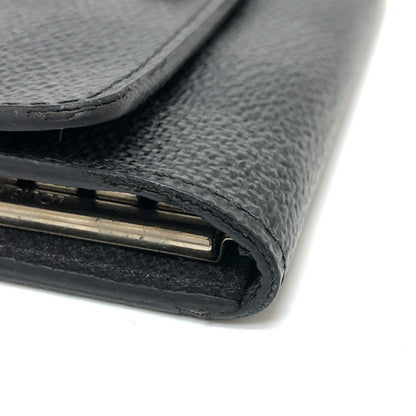 LOUIS VUITTON Key case Key holder  N62662 Damier Grafitto Canvas black Damier Grafitte Multicles6