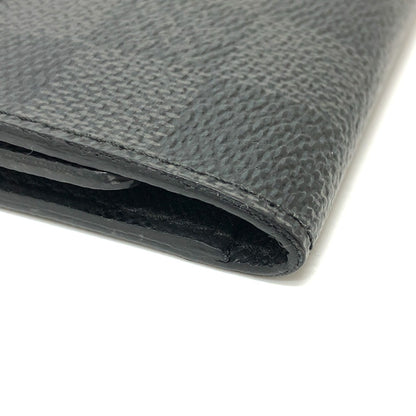LOUIS VUITTON Key case Key holder  N62662 Damier Grafitto Canvas black Damier Grafitte Multicles6