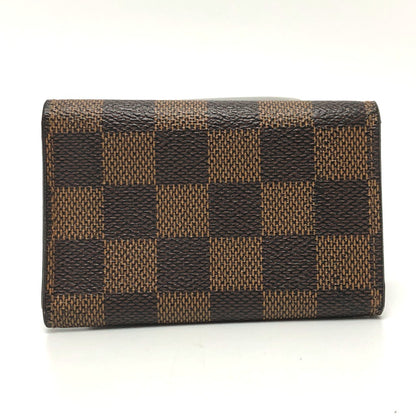 LOUIS VUITTON Key case Key holder  N62630 Damier canvas Brown Damier Multicles6