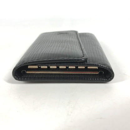 LOUIS VUITTON Key case Key holder  M63812 Epi Leather black Epi 6-key case Key holder Multicles6