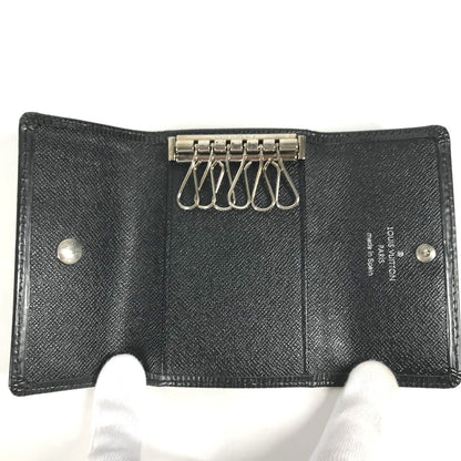LOUIS VUITTON Key case Key holder  M63812 Epi Leather black Epi 6-key case Key holder Multicles6