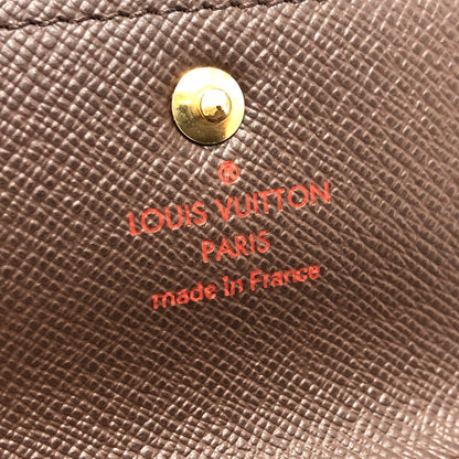 LOUIS VUITTON Key case Key holder  ‚m62631 Damier canvas Brown Multicles 4 Women Used Authentic