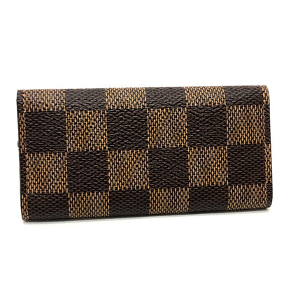 LOUIS VUITTON Key case Key holder  ‚m62631 Damier canvas Brown Multicles 4 Women Used Authentic