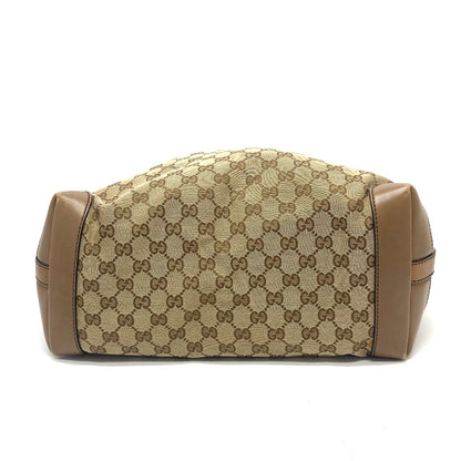 GUCCI Tote Bag 247209 GG canvas Beige x Brand GG canvas