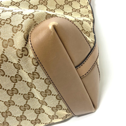 GUCCI Tote Bag 247209 GG canvas Beige x Brand GG canvas
