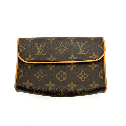 LOUIS VUITTON Pouch M51855 Monogram canvas Brown Pochette Florentine