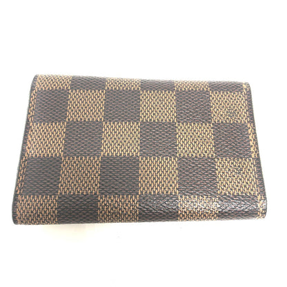 LOUIS VUITTON Key case Key holder  N62630 Damier canvas Brown Multicles6 6-key case Key holder