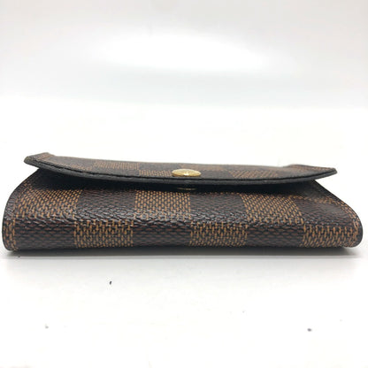 LOUIS VUITTON Key case Key holder  N62630 Damier canvas Brown Multicles6 6-key case Key holder