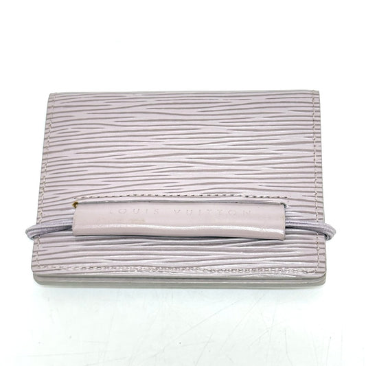 LOUIS VUITTON Card Case M6367B Epi Leather Light purple Porte Cartes Transport