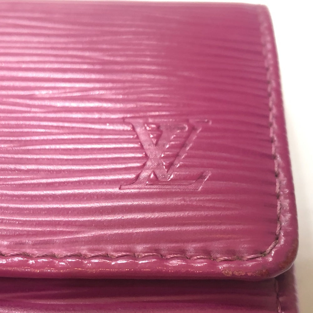 LOUIS VUITTON Long Wallet Purse M60317 Epi Leather purple Portefeuille Sarah