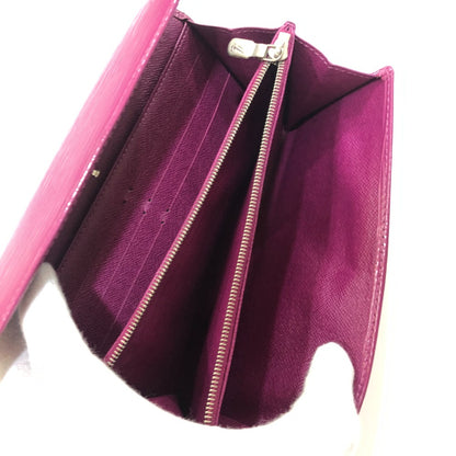 LOUIS VUITTON Long Wallet Purse M60317 Epi Leather purple Portefeuille Sarah