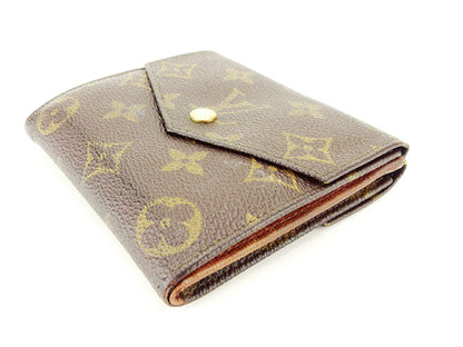 LOUIS VUITTON Bifold Wallet M61660 Brown beige gold Portonebi (old type)