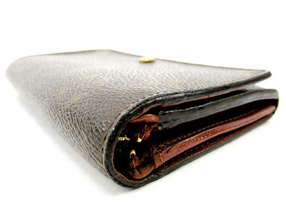 LOUIS VUITTON Long Wallet Purse M61730 Brown Portonebi Tresol