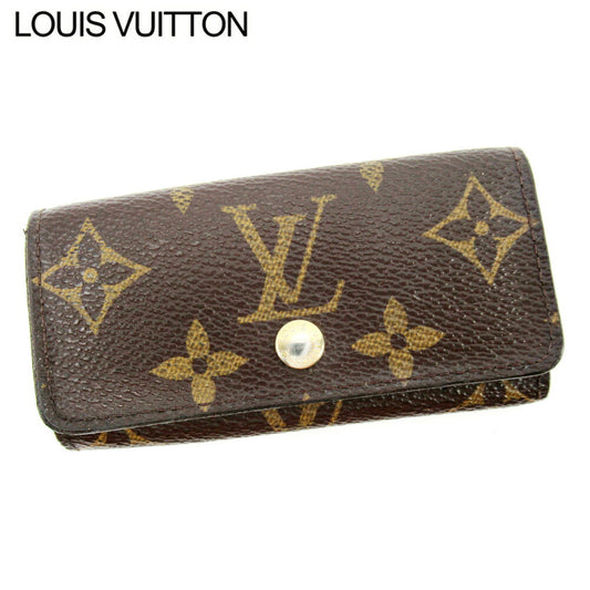 LOUIS VUITTON Key case Key holder M62631 Brown Multicles4