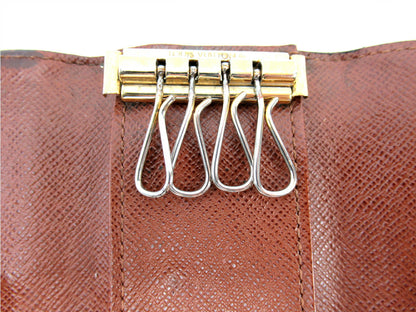 LOUIS VUITTON Key case Key holder M62631 Brown Multicles4
