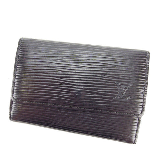 LOUIS VUITTON Key case Key holder M63812 black Multicles6