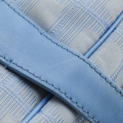 CHANEL Handbag A15973 Nylon canvas light blue New travel line