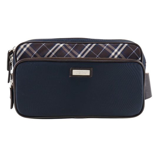 BURBERRY BLACK LABEL Waist bag Nylon Navy