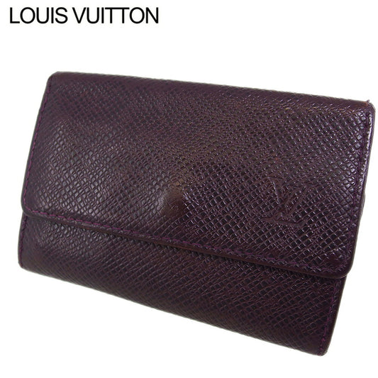 LOUIS VUITTON Key case Key holder M30536 Brown purple gold Multicles6