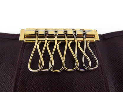 LOUIS VUITTON Key case Key holder M30536 Brown purple gold Multicles6