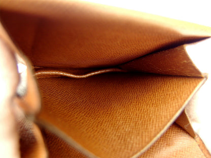 LOUIS VUITTON Coin case M61970 Brown Porto Moneguse