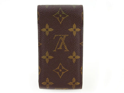 LOUIS VUITTON Cigarette case M63024 Brown beige Etui cigarette