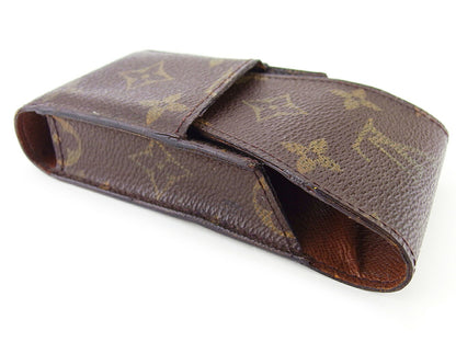 LOUIS VUITTON Cigarette case M63024 Brown beige Etui cigarette