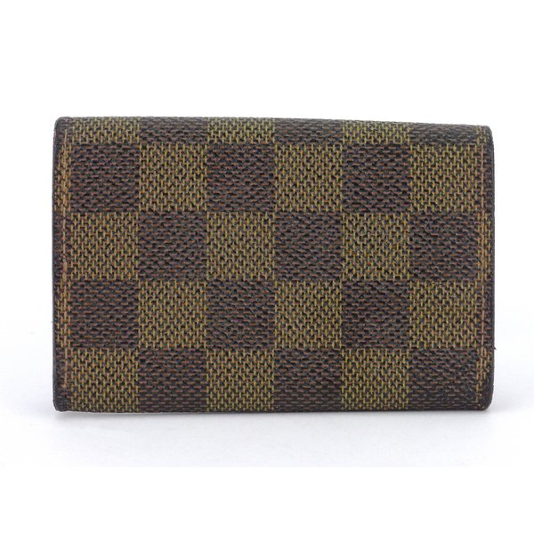 LOUIS VUITTON Key case Key holder N62630 Brown beige gold Multicles6