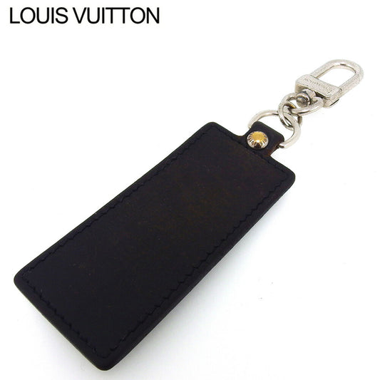 LOUIS VUITTON Key ring M85379 Black Silver Porto Crefortune