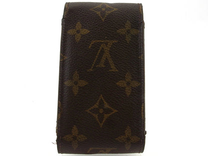 LOUIS VUITTON Cigarette case M63024 Brown beige Etui cigarette
