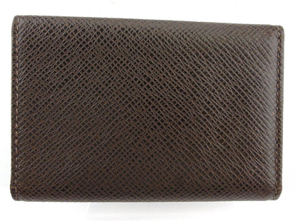 LOUIS VUITTON Key case Key holder M30538 Brown silver Multicles6
