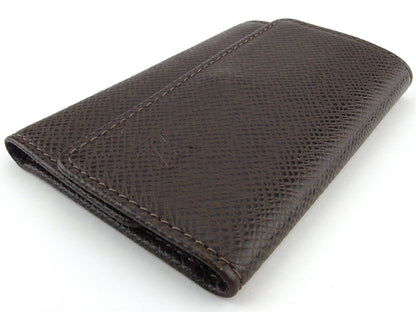 LOUIS VUITTON Key case Key holder M30538 Brown silver Multicles6