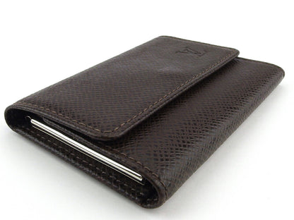 LOUIS VUITTON Key case Key holder M30538 Brown silver Multicles6