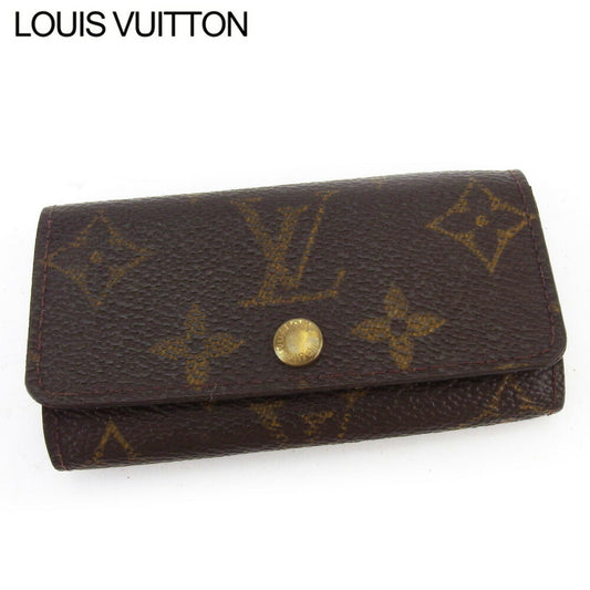LOUIS VUITTON Key case Key holder M62631 Brown Multicles4