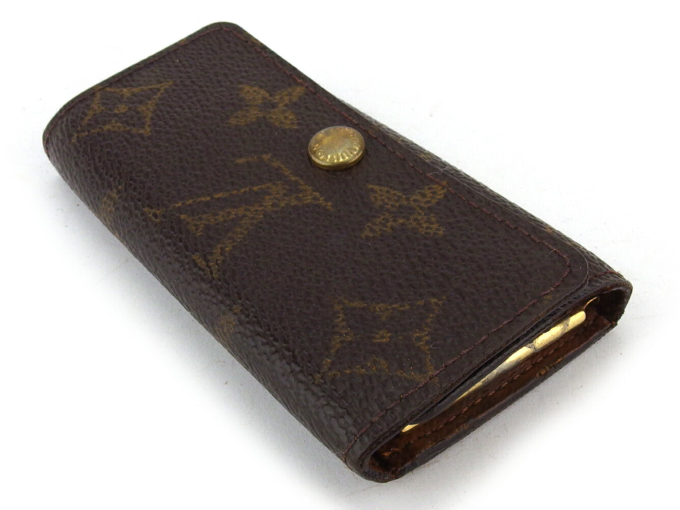 LOUIS VUITTON Key case Key holder M62631 Brown Multicles4