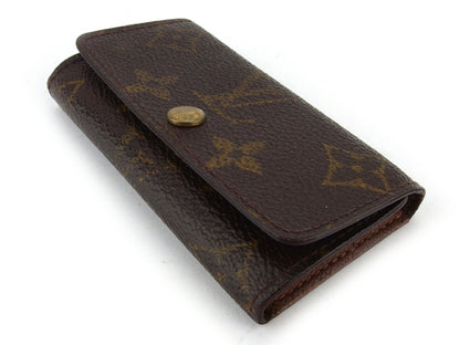 LOUIS VUITTON Key case Key holder M62631 Brown Multicles4