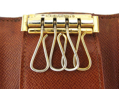 LOUIS VUITTON Key case Key holder M62631 Brown Multicles4