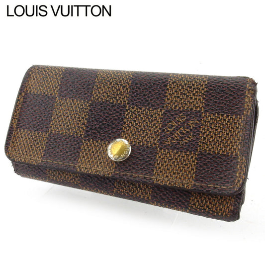 LOUIS VUITTON Key case Key holder N62631 Brown /Multicles4