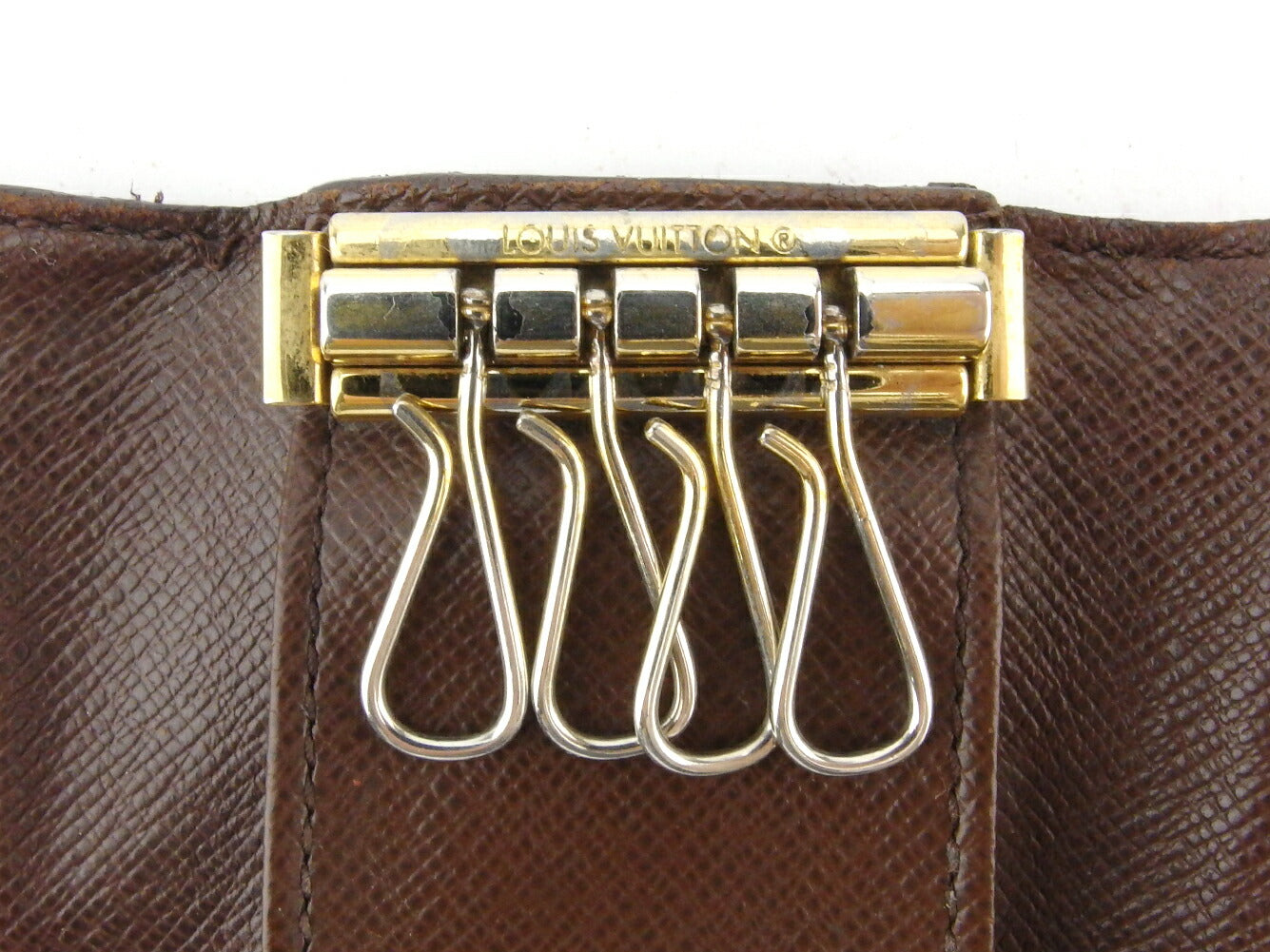 LOUIS VUITTON Key case Key holder N62631 Brown /Multicles4