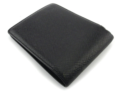 LOUIS VUITTON Bill Compartment M30422 black Porte Billets 3 Vole