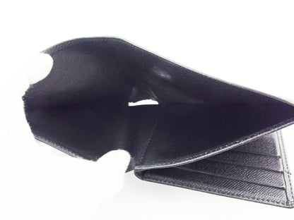 LOUIS VUITTON Bill Compartment M30422 black Porte Billets 3 Vole