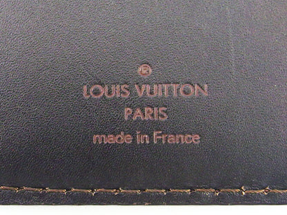 LOUIS VUITTON Bill Compartment M92999 Brown Porte Valeurs Cartes Credit