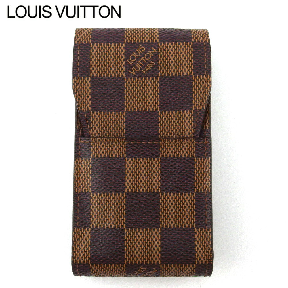 LOUIS VUITTON Cigarette case N63024 Brown beige Etui cigarette