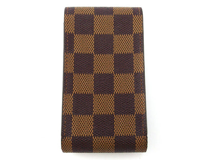 LOUIS VUITTON Cigarette case N63024 Brown beige Etui cigarette