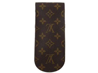 LOUIS VUITTON glasses case M62970 Brown beige Etui lunet mule