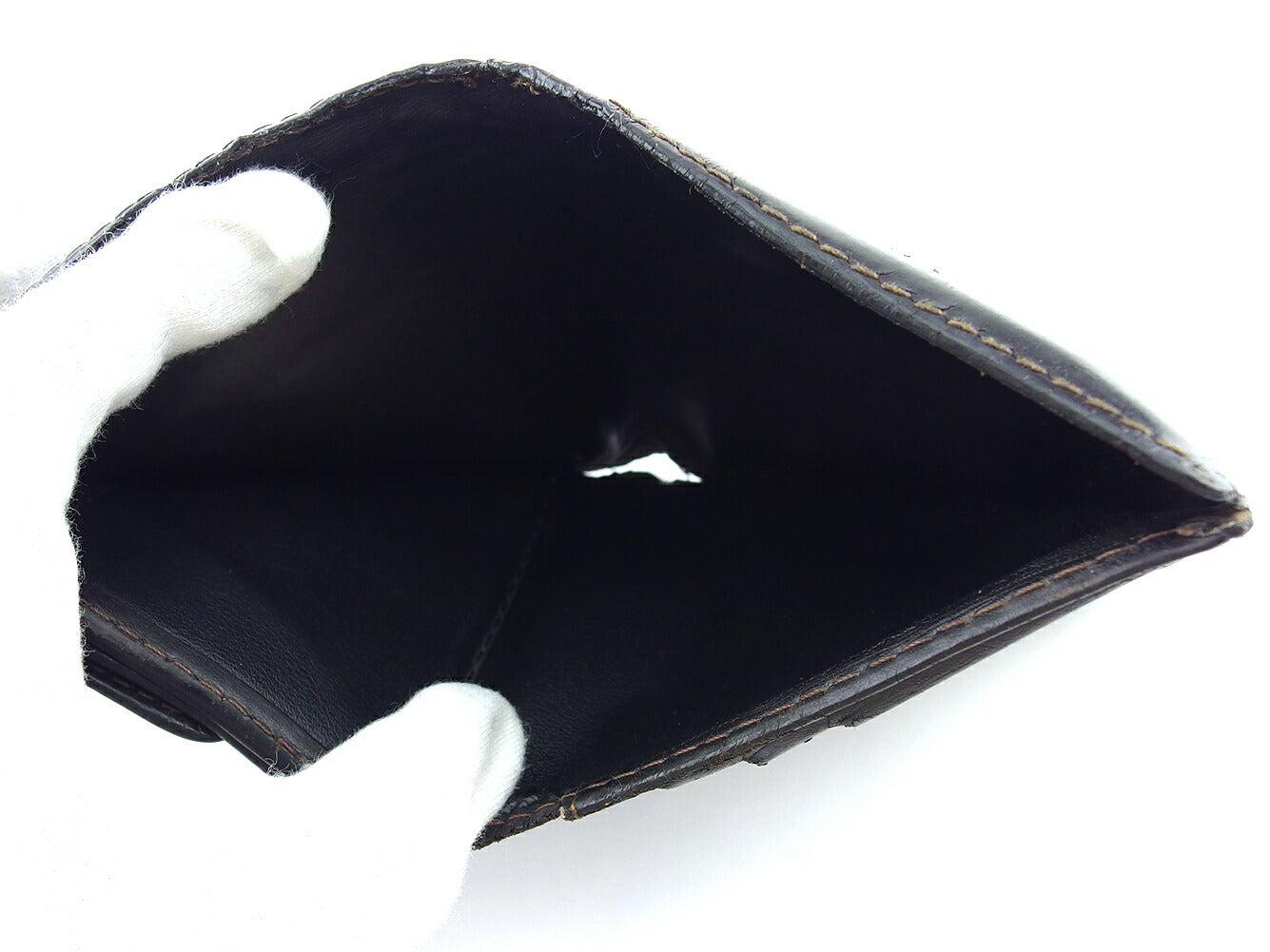 LOUIS VUITTON Bifold Wallet M92996 Brown Porte Billets3Cartes Crdit
