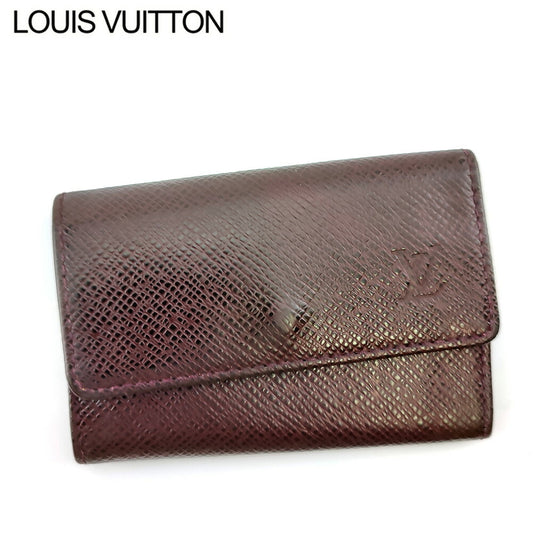 LOUIS VUITTON Key case Key holder M30536 Brown purple gold Multicles6