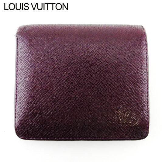 LOUIS VUITTON Bifold Wallet M30456 Purple brown Porte Billets3Cartes Crdit
