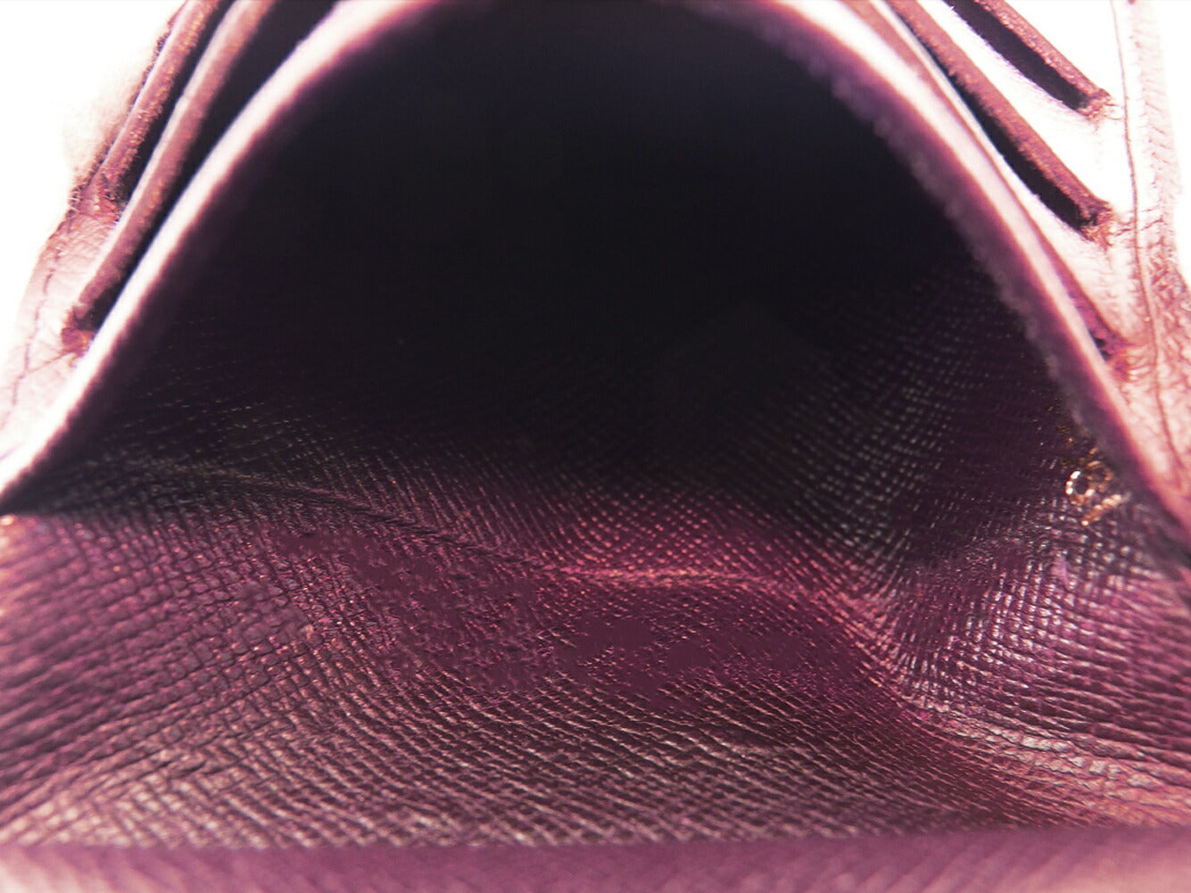 LOUIS VUITTON Bifold Wallet M30456 Purple brown Porte Billets3Cartes Crdit