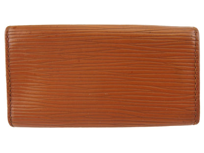 LOUIS VUITTON Key case Key holder M63828 Light brown gold Multicles4